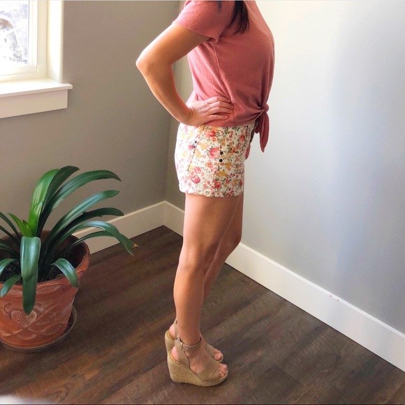 Floral Jean Shorts Mossimo Supply - Picture 3 of 6